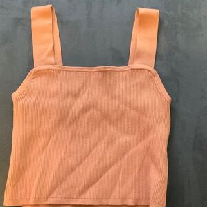 Madewell mauve Ribbed Camisole